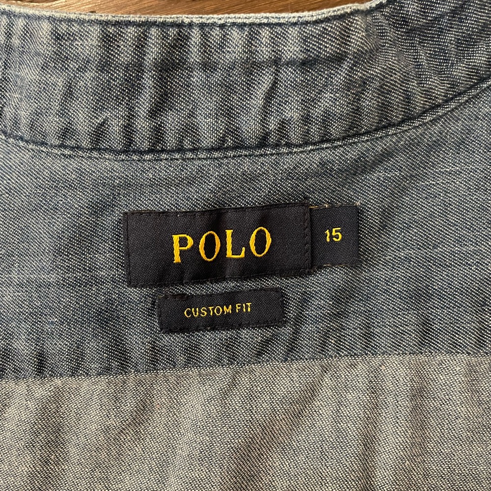 Polo by Ralph Lauren Gray Shirt
